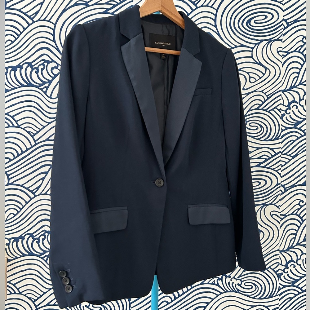 Banana Republic Navy Blazer